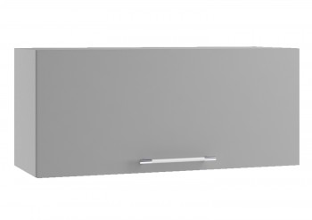 Арка ПГ 800 шкаф верхний горизонтальный (Штукатурка белая/корпус Серый) в Черепаново - cherepanovo.mebel54.com | фото