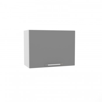 Арка ВПГ 600 шкаф верхний горизонтальный высокий (Штукатурка белая/корпус Серый) в Черепаново - cherepanovo.mebel54.com | фото