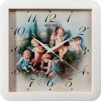 Часы настенные П-А7-327 Ангелы в Черепаново - cherepanovo.mebel54.com | фото