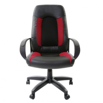 Кресло офисное BRABIX Strike EX-525 (черно-красный) в Черепаново - cherepanovo.mebel54.com | фото