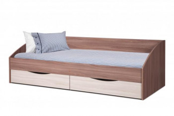 Кровать одинарная "Фея-3" (симметричная) в Черепаново - cherepanovo.mebel54.com | фото