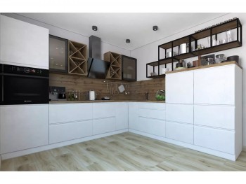 Модульная кухня Бронкс 1,8 м (Кварц) в Черепаново - cherepanovo.mebel54.com | фото