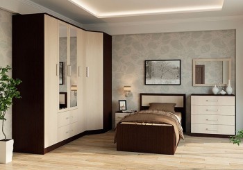 Модульная спальня Фиеста в Черепаново - cherepanovo.mebel54.com | фото