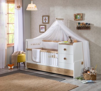 NATURA BABY Детская кровать-трансформер 2 20.31.1016.00 в Черепаново - cherepanovo.mebel54.com | фото