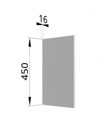 Панель торцевая (для шкафа горизонтального высокого) ВПГ Гарда (Белый) в Черепаново - cherepanovo.mebel54.com | фото