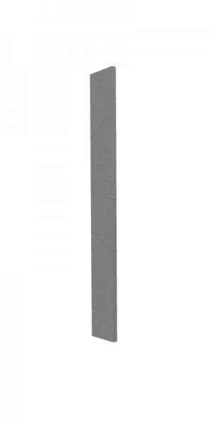 Панель торцевая (для шкафа верхнего торцевого высокого) ВПТ 400 Лофт (Штукатурка серая) в Черепаново - cherepanovo.mebel54.com | фото