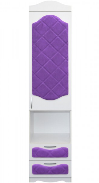 Пенал с ящиками серии Иллюзия 32 Фиолетовый в Черепаново - cherepanovo.mebel54.com | фото