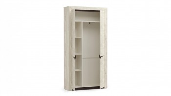 Шкаф для одежды 33.18 Лючия бетон в Черепаново - cherepanovo.mebel54.com | фото