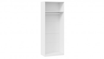 Шкаф для одежды «Агата» исп. 2 Белый в Черепаново - cherepanovo.mebel54.com | фото