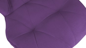Стул «Elvis» Т7 (Черный муар/Велюр S002 фиолетовый) в Черепаново - cherepanovo.mebel54.com | фото