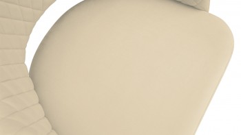 Стул «Калипсо» К1К Черный муар/Велюр Confetti Cream в Черепаново - cherepanovo.mebel54.com | фото