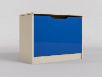 Ящик для игрушек Скай люкс (Синий/корпус Клен) в Черепаново - cherepanovo.mebel54.com | фото